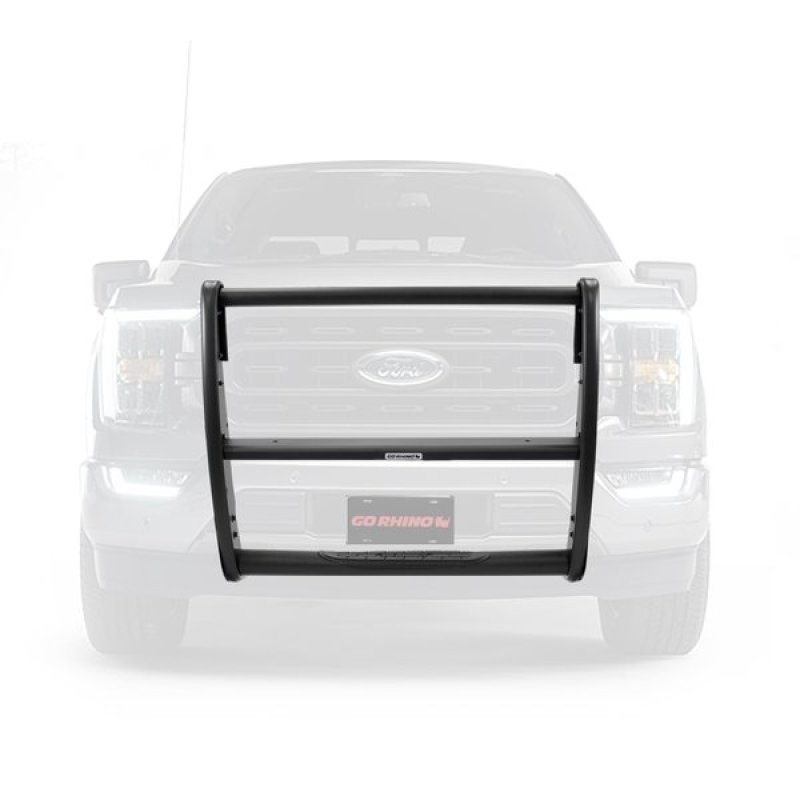 Ford F-150 Grille Guard - Front - Go Rhino - 3100 Series StepGuard - Textured Black - `18-`20 Ford F-150 Grille Guard - Front - Go Rhino - 3100 Series StepGuard - Textured Black - `18-`20
